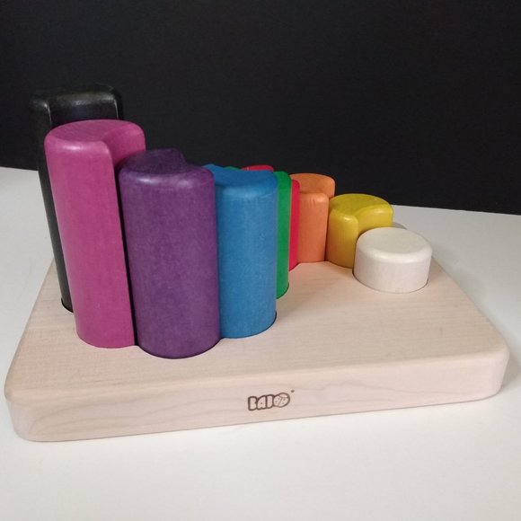 BAJO Colorful Shape Pyramid Puzzle - Picture 4 of 6